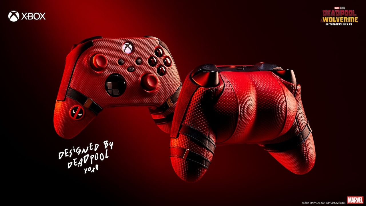 Deadpool Temalı Xbox Kablosuz Oyun Kumandası Tasarımı ile Dikkat Çekiyor